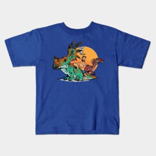 Dino Fun: Unexpected Adventures Kids T-Shirt